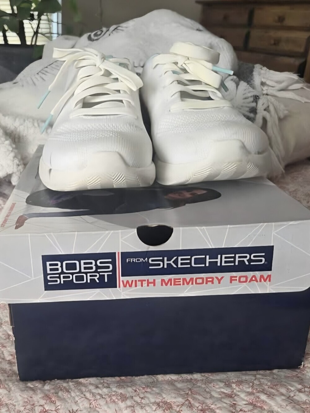 Skechers Bobs Sports Memory Foam Sneakers Women's Size 8. - Picture 7 of 9